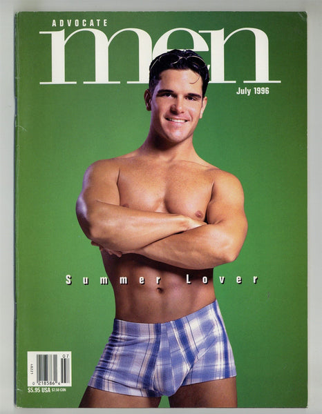 Advocate Men 1996 Dave Brooks, Drake Diamond, Paul Becker 90pgs Gay Pinup Magazine M26745