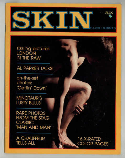 Skin 1980 Al Parker, Richard Boetger, Surge Studios 56pgs Gay Pinup Magazine M26752