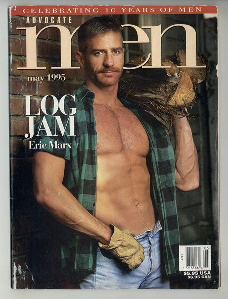 Advocate Men 1995 Eric Marx, Doug Jensen, Rip Stone 90pgs Gay Magazine ...