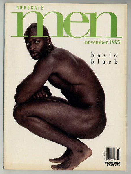 Advocate Men 1995 Jonathan Black, Eduardo, Maxx Studio 90pg Gay Pinup Magazine M26780