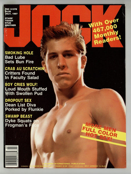 Jock 1987 Greg Conrad, Brad Stone, Allan Fox, Jeff Boote 84pgs Gay Pinup Magazine M26802