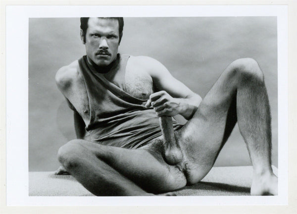 Peter Stride 1986 Colt Studio Well Endowed Sexy Stare 5x7 Jim French Gay Nude Photo J11128