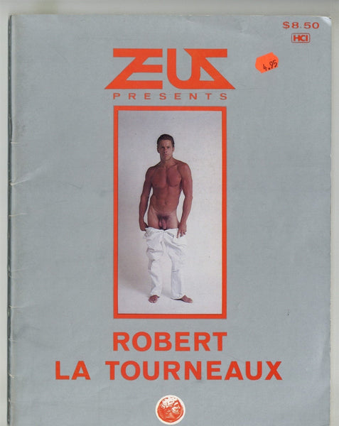 Zeus Presents Robert La Tourneaux 1979 Vintage Beefcake Pinup 48pg HCI Gay Magazine M26963