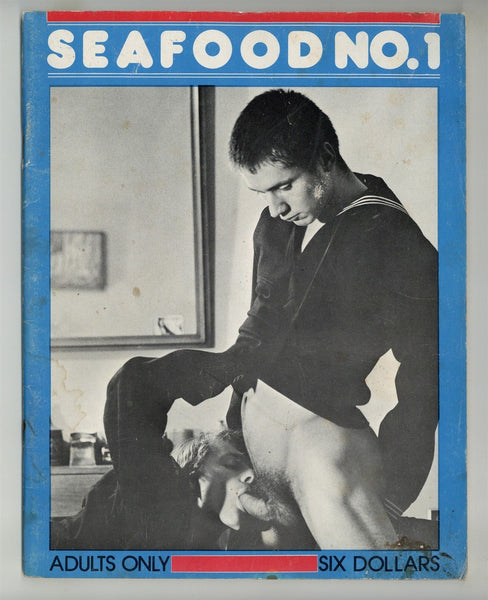Seafood #1 1970 Pulp Fiction Sex Pictorial 48pgs Vintage Gay Magazine M26974