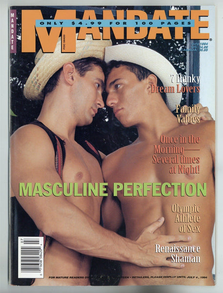 Mandate 1994 Bel-Ami, Catalina, Marcostudio 100pgs Kristen Bjorn Gay Pinup Magazine M26984