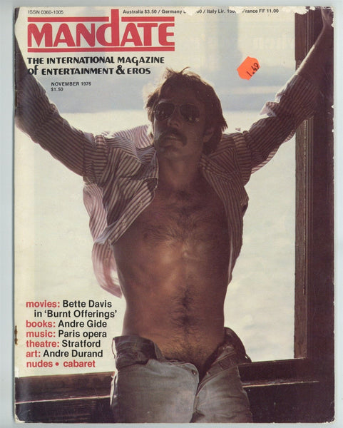Mandate 1976 Man's Image, Ron Larson, Matt Harper 72pgs Gay Pinup Magazine M26985