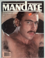 Mandate 1981 Target, Len Tavares, Colt Studios 80pg Roy Blakey Vintage Gay Magazine M26989