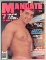 Mandate 1989 Cityboy, Kristen Bjorn, Cal Stephens 98pgs Terry Studio Gay Pinup Magazine M26990