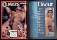 Uncut 1989 Ray Love, Hans Mueller, Falcon Studio 84pgs Sierra Domino Gay Pinup Magazine M26995