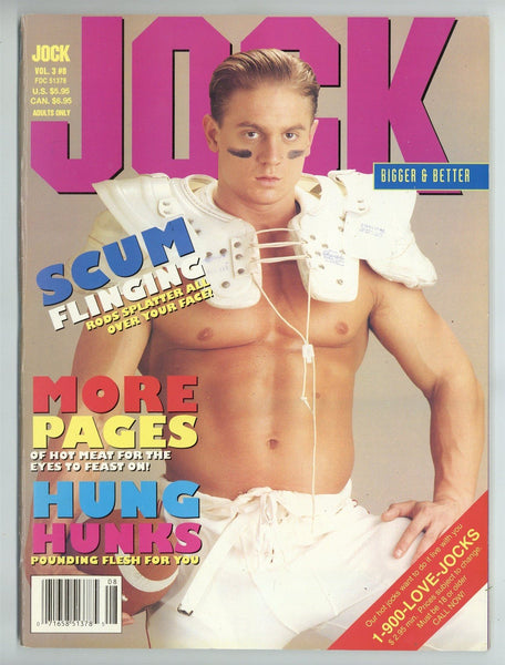 Jock 1994 Mitch Levec, Brett Lock, Scott Randsome 100pgs Gay Beefcakes Pinup Magazine M28008