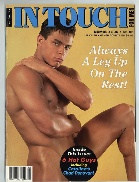 In Touch 1994 Chad Donovan, Hugo Moralez, Todd Smith 100pgs Gay Magazine M28037