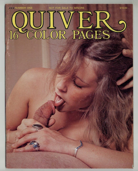 Quiver 1972 All Female Fellatio 64pgs Marquis Hippie Sex Vintage Magazine M28065