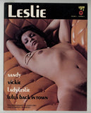 Leslie 1975 Red Lion Transgender Crossdressing Tranny 56pgs LuLu Vintage Gay Magazine M28074