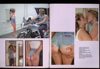 Bun Warmers 1988 Leggy Blonde Hard Sex Pictorial 36pgs Biker Chick VOF Magazine M28087