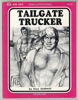 Tailgate Trucker 1972 Adam Illustrated Novel Pulp Fiction 50pgs Surree Limited Inc Vintage Gay Magazine M28098