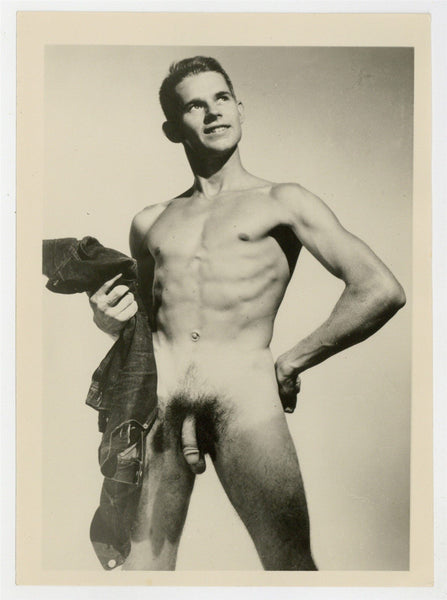Billy Flynn 1950 Beefcake Hunk John Palatinus/Courtny 5x7 Vintage Gay Physique Nude Photo J11046
