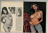Candid 1974 Roberta Pedon, Julie Parpon Big Boobs 84pgs Hot Busty Females Challenge Publications Magazine M28099