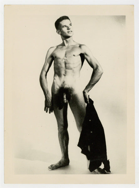 Billy Flynn 1950 Beefcake Hunk John Palatinus/Courtny 5x7 Vintage Gay Physique Nude Photo J11048