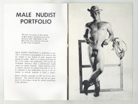 Male Nudist Portfolio #11 Vintage Beefcake Pinup Magazine 1967 GVA Productions 32pg Gay Physique Homophile Movement LGBT M28143