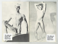 Male Nudist Portfolio #11 Vintage Beefcake Pinup Magazine 1967 GVA Productions 32pg Gay Physique Homophile Movement LGBT M28143