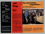 Wild Things 1979 Psychedelic Era Euro Sex 64pg Verlag Magazine M28144
