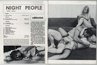 Night People 1970 Hot Hippie Couples Porn 64pg Jaybird Magazine M28164