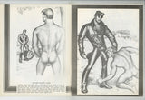 The Men By Tom Of Finland 1976 Vintage Erotic Art 48pgs House One Gay Magazine M28179