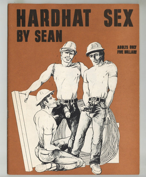 Hardhat Sex By Sean 1972 Erotic Art Pulp Fiction 36pgs Vintage Gay Magazine M28180
