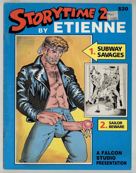 Storytime By Etienne #2 Subway Savages/Sailor Beware 1986 Falcon Studio 52pgs Gay Comics Magazine M28195