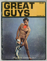 Great Guys 1970 Smooth Handsome Men Vintage Pinups 40pgs Gay Magazine M28207