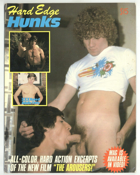 Hard Edge Hunks 1984 The Arousers, Michael Christopher 32pg Gary Cunningham, Rick Donovan M28248