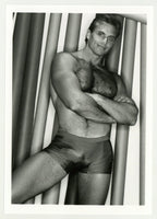 John Pruitt 1988 Happy Flirty Beefcake Colt Studios 5x7 Gay Physique Jim French Nude Photo J11181