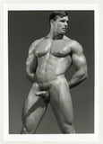 John Pruitt 1988 Muscular Beefcake Hunk Colt Studios 5x7 Gay Physique Jim French Nude Photo J11186