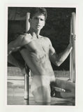 Peter Meers 1989 Slim Build Beefcake Colt Studio 5x7 Tan Lines Jim French Gay Nude Photo J11189
