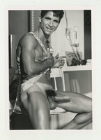 Peter Meers 1989 Playful Tan Hunk Colt Studio Model 5x7 Jim French Gay Nude Photo J11191