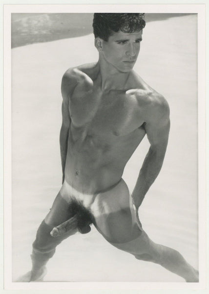 Peter Meers 1989 Sexy Slim Beefcake Hunk Colt Studio Model 5x7 Jim French Gay Nude Photo J11194