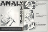 Anal Masturbation V3#1 Jay Baracus, Ray Ramos 1985 Explicit Ass Sex 48pg Main Man Publ., Gay Magazine M28347