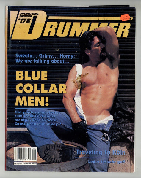 Drummer 1994 Alex Stone, Dom Sardi, Jim Wigler, Target, Leathermen 84pgs Gay Magazine M28356