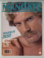 Mandate 1982 Ed Dinakos, Colt Studios 82pg Zak Drummer Gay Pinup Magazine M28363