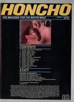 Honcho 1984 Naakkve, Malexpress Studios, Falcon 98pgs Vintage Gay Leather Magazine M28373