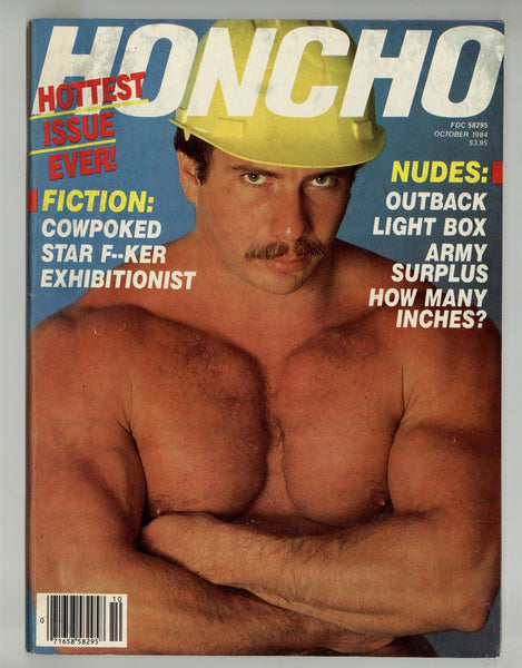 Honcho 1984 Malexpress Studio, Naakkve, Pantheon 98pgs Beefcake Hunks Vintage Gay Magazine M28377
