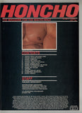 Honcho 1985 Giorgio Canalli, Helmut, Kristen Bjorn, Falcon Studios 98pgs Beefcake Leather Gay Magazine M28379