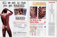 Naked 1995 Artist Joseph Michael Litzinger's Male Nude Paintings 52pgs Vintage Gay Magazine M28394