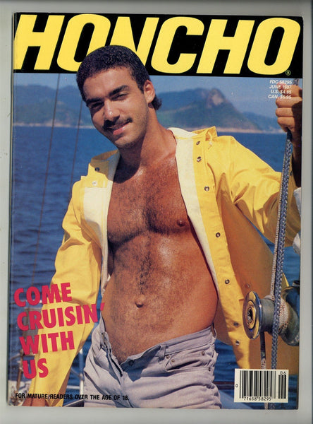 Honcho 1987 Cityboy, Kristen Bjorn 98pgs Leather Beefcake Hunks Vintage Gay Magazine M28402