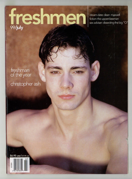 Freshmen 1999 Dean Maxwell, Christopher Ash, Zach Richards, Christian Taylor 74pgs Gay Magazine M28407