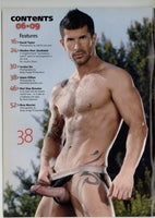 Men 2009 Adam Killian, David Taylor, Ross Marcini 74pgs Gay Pinup Magazine M28455