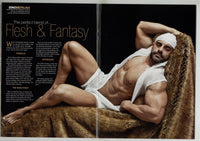 Men 2009 Dino DePalma, Ali Galani, Gino Francesco 74pgs Gay Pinup Magazine M28456