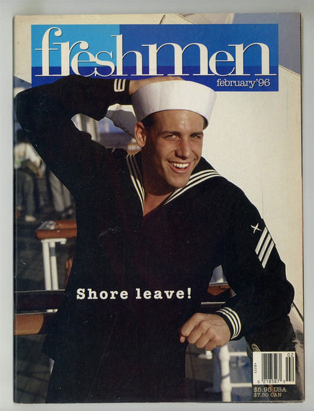 Freshmen 1996 Dean Stockton, Jake Hugh, Patrick Allen 74pgs Hot Sailor Gay Pinup Magazine M28470