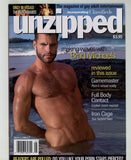 Unzipped 1998 Brad Michaels, Brian Cruise 50pgs Gay Physique Pinup Magazine M28472
