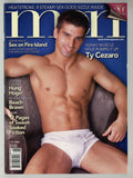 Men 2004 Ty Cezaro, Leonard Russell, Antonio Belize 82pgs Gay Pinups Magazine M28481